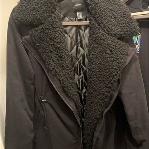 super warm sherpa coat from forever 21